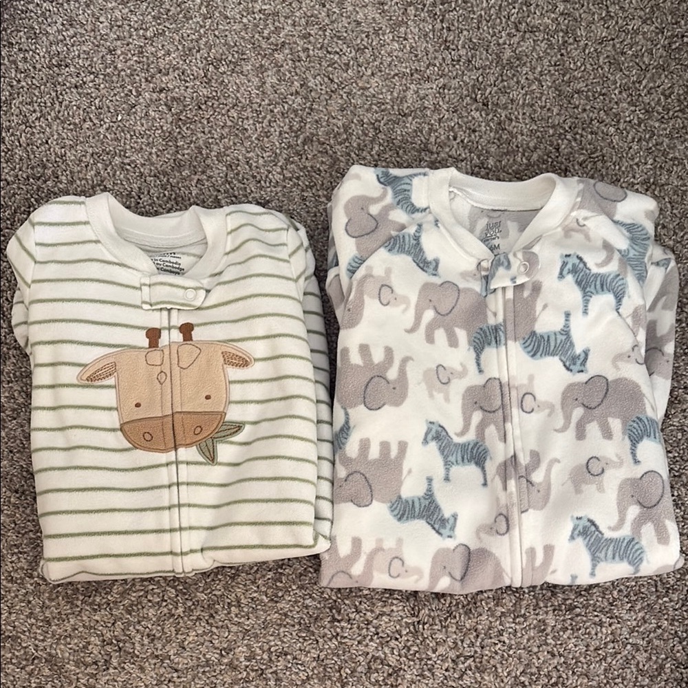 Adorable Baby Sleep Sacks with Animal Prints